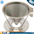 stainless steel replacement Micron mesh coffee filter for fresh home brewing coffee